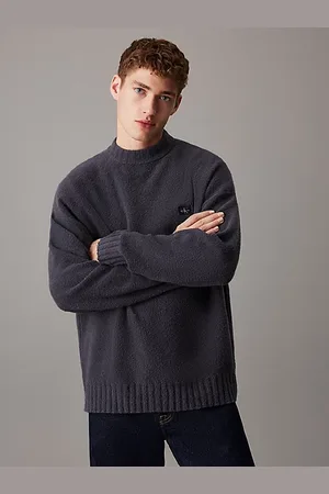 Calvin Klein Relaxed Cotton Bouclé Jumper