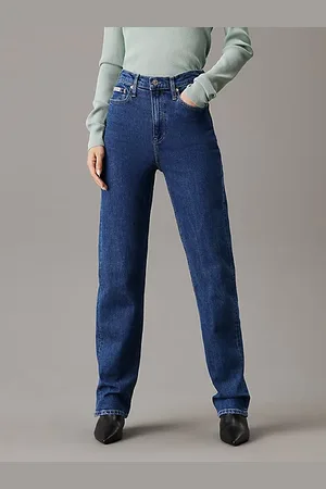 Calvin Klein High Rise Straight Jeans