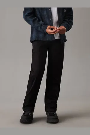 Calvin Klein Straight Pleated Chino Trousers