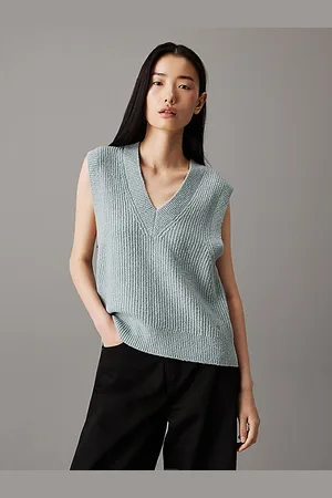 Calvin Klein Boucle Ribbed Gilet