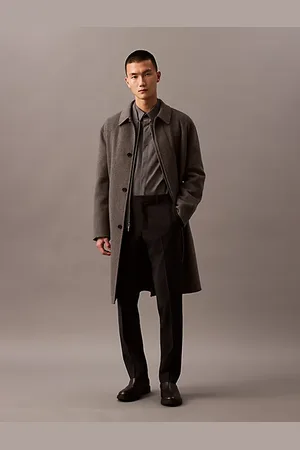 Calvin Klein Slim Wool Blend Trousers