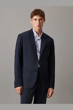 Calvin Klein Slim Wool Blend Blazer