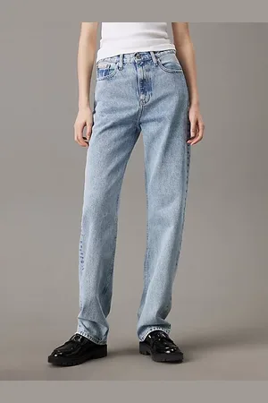 Calvin Klein High Rise Straight Jeans