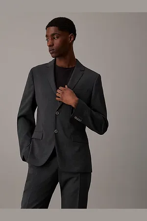 Calvin Klein Slim Houndstooth Blazer