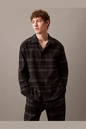 Calvin Klein Cotton Flannel Pyjama Top