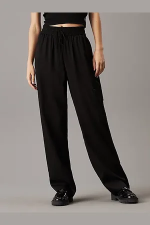 Calvin Klein Satin Utility Cargo Pants