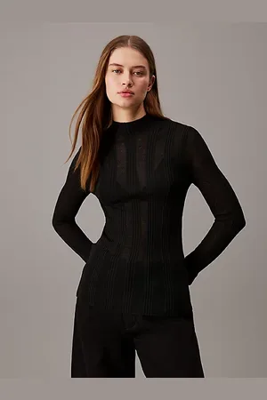 Calvin Klein Slim Open Stitch Jumper
