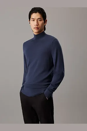 Calvin Klein Merino Mock Neck Jumper