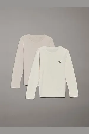 Calvin Klein 2 Pack Long Sleeve T-shirts