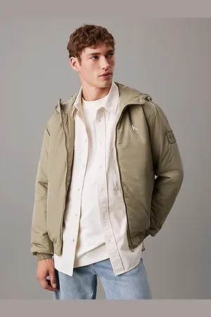 Calvin Klein Padded Hooded Nylon Jacket