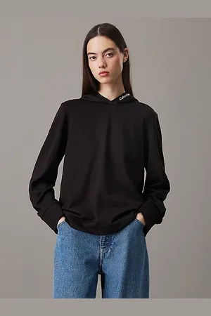 Calvin Klein Relaxed Milano Jersey Hoodie