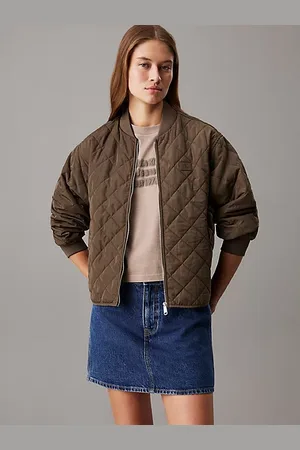 Calvin Klein Relaxed Quilted Bomber Jacket