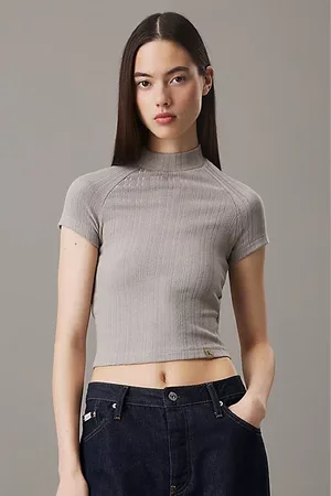 Calvin Klein Slim Textured Rib T-shirt