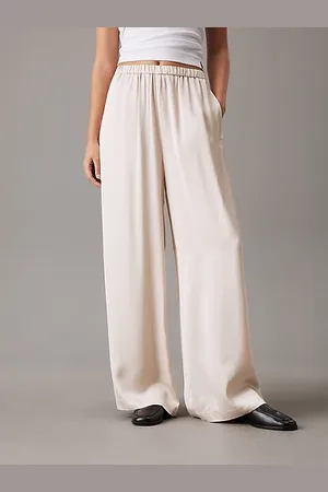 Calvin Klein Satin Relaxed Trousers