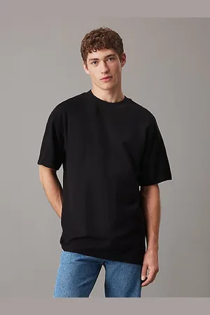 Calvin Klein Brushed Rib Cotton T-shirt
