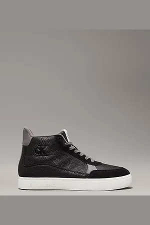 Calvin Klein Leather High-Top Trainers