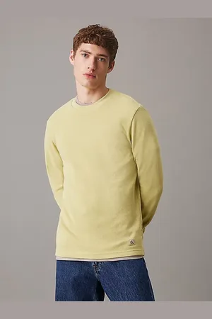 Calvin Klein Slim Long Sleeve Waffle T-shirt