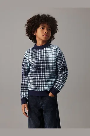 Calvin Klein Relaxed Checkered Jumper