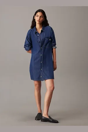 Calvin Klein Belted Shirt Dress