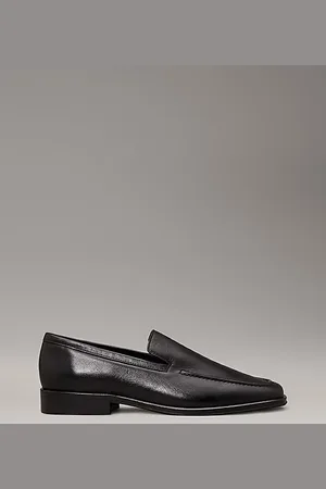Calvin Klein Leather Square Toe Loafers