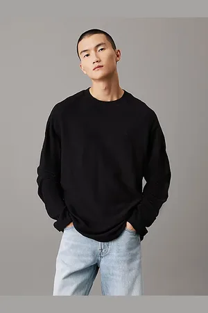 Calvin Klein Brushed Rib Long Sleeve T-shirt