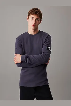 Calvin Klein Slim Long Sleeve Waffle T-shirt