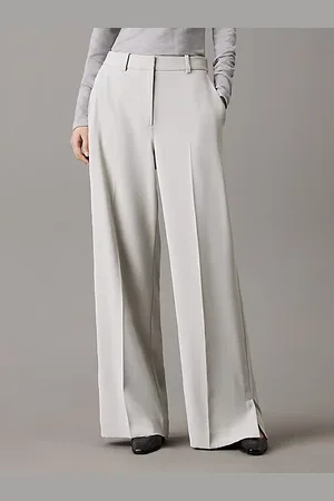 Calvin Klein Slim Wide Leg Trousers
