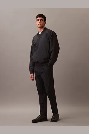 Calvin Klein Soft Pleat Tailored Trousers