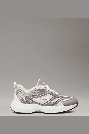 Calvin Klein Faux Leather Trainers
