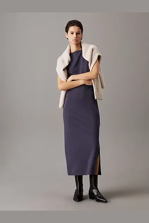 Calvin Klein Milano Jersey Cut Out Dress