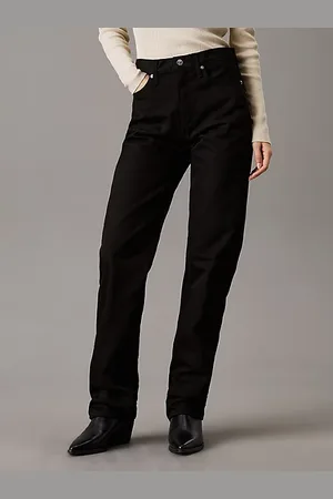Calvin Klein High Rise Straight Jeans