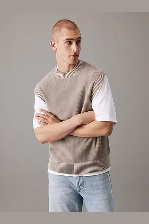 Calvin Klein Textured Cotton Vest