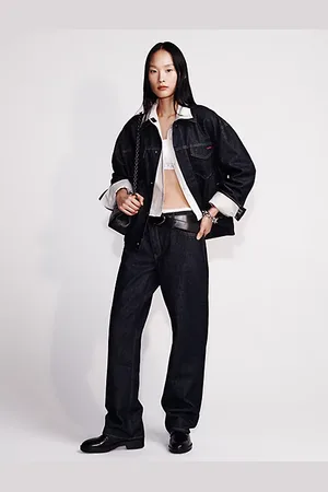 Calvin Klein 90s Asymmetric Jeans