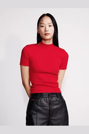Calvin Klein Cut Out Slim Crewneck T-Shirt