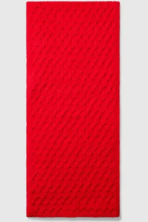 Calvin Klein Merino Wool Cable Knit Scarf