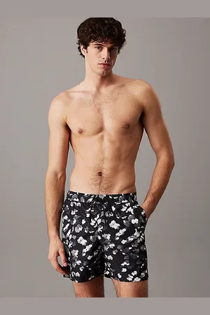 Calvin Klein Medium Drawstring Swim Shorts - CK Refined