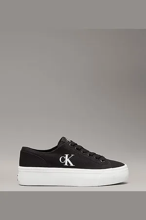 Calvin Klein Canvas Platform Trainers