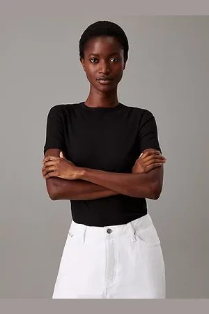 Calvin Klein Slim Ribbed Modal T-shirt