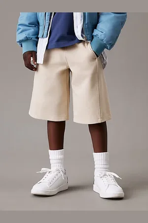 Calvin Klein Relaxed Pique Interlock Shorts