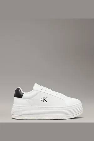 Calvin Klein Leather Platform Trainers