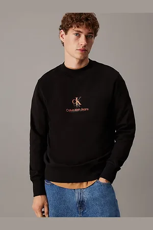 Calvin Klein Cotton Terry Logo Sweatshirt