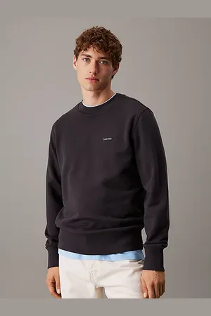 Calvin Klein Cotton Terry Badge Sweatshirt