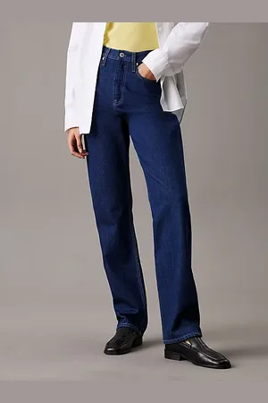 Calvin Klein High Rise Straight Jeans