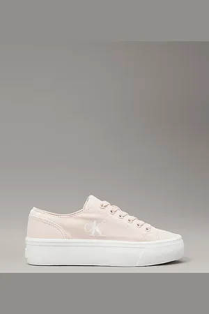 Calvin Klein Canvas Platform Trainers