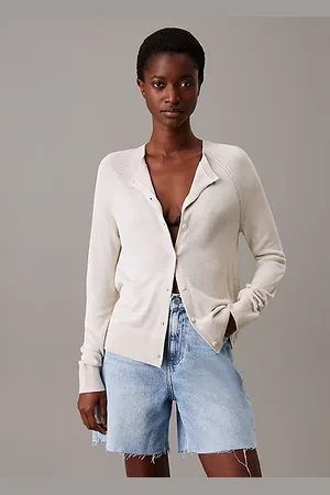 Calvin Klein Viscose Silk Cardigan Jumper