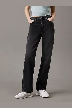 Calvin Klein High Rise Straight Jeans