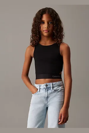 Calvin Klein Skinny Punto Sleeveless Top