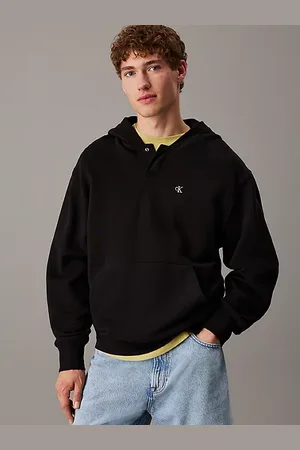 Calvin Klein Cotton Terry Monogram Hoodie