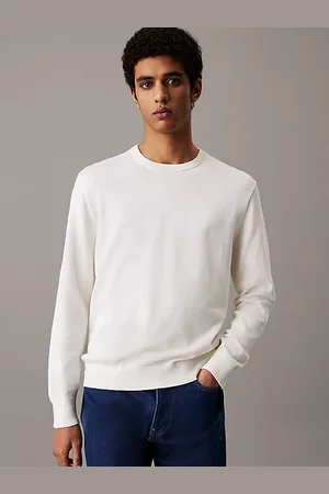Calvin Klein Smooth Cotton Monogram Jumper