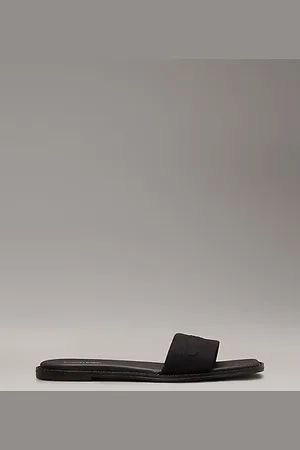 Calvin Klein Canvas Sliders